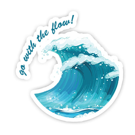 Go with the flow sticker – MADD