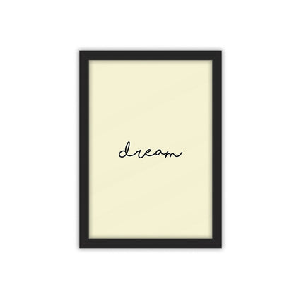 Dream Framed Poster