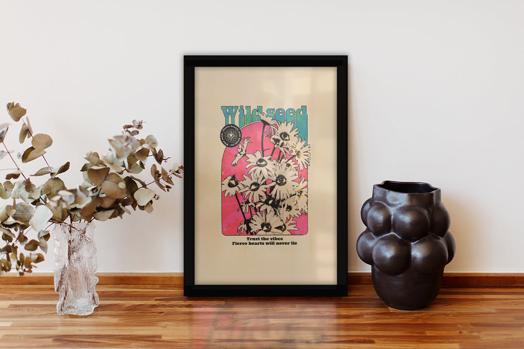 Wild Seed framed poster