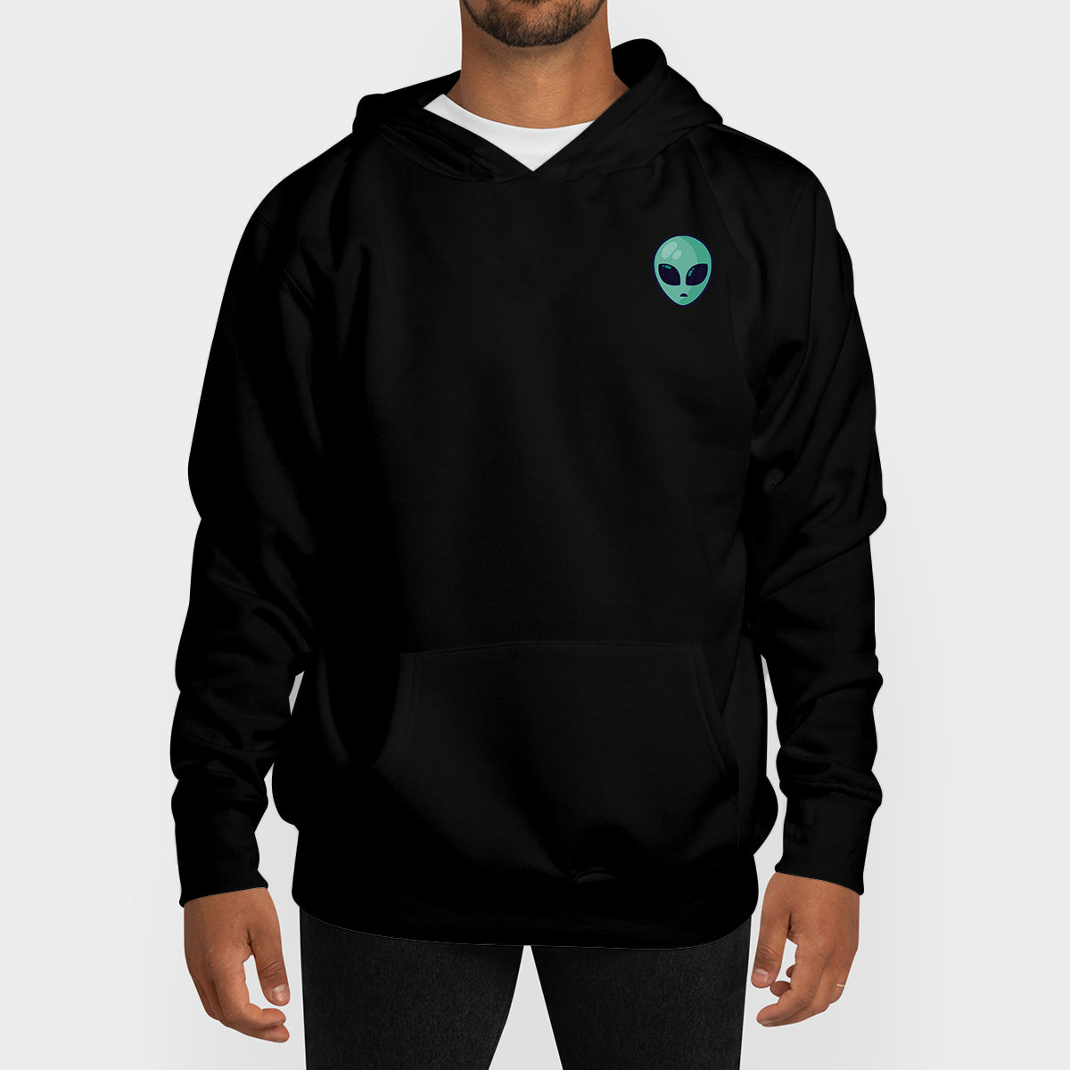 Alien Abduction Relaxed Fit Hoodie – MADD