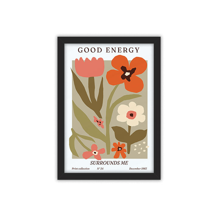 Good Energy Framed Poster