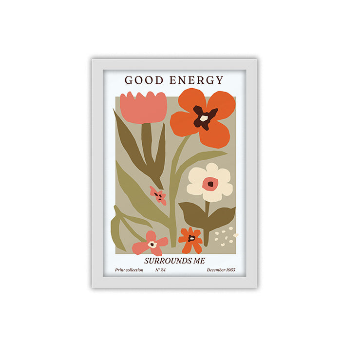 Good Energy Framed Poster