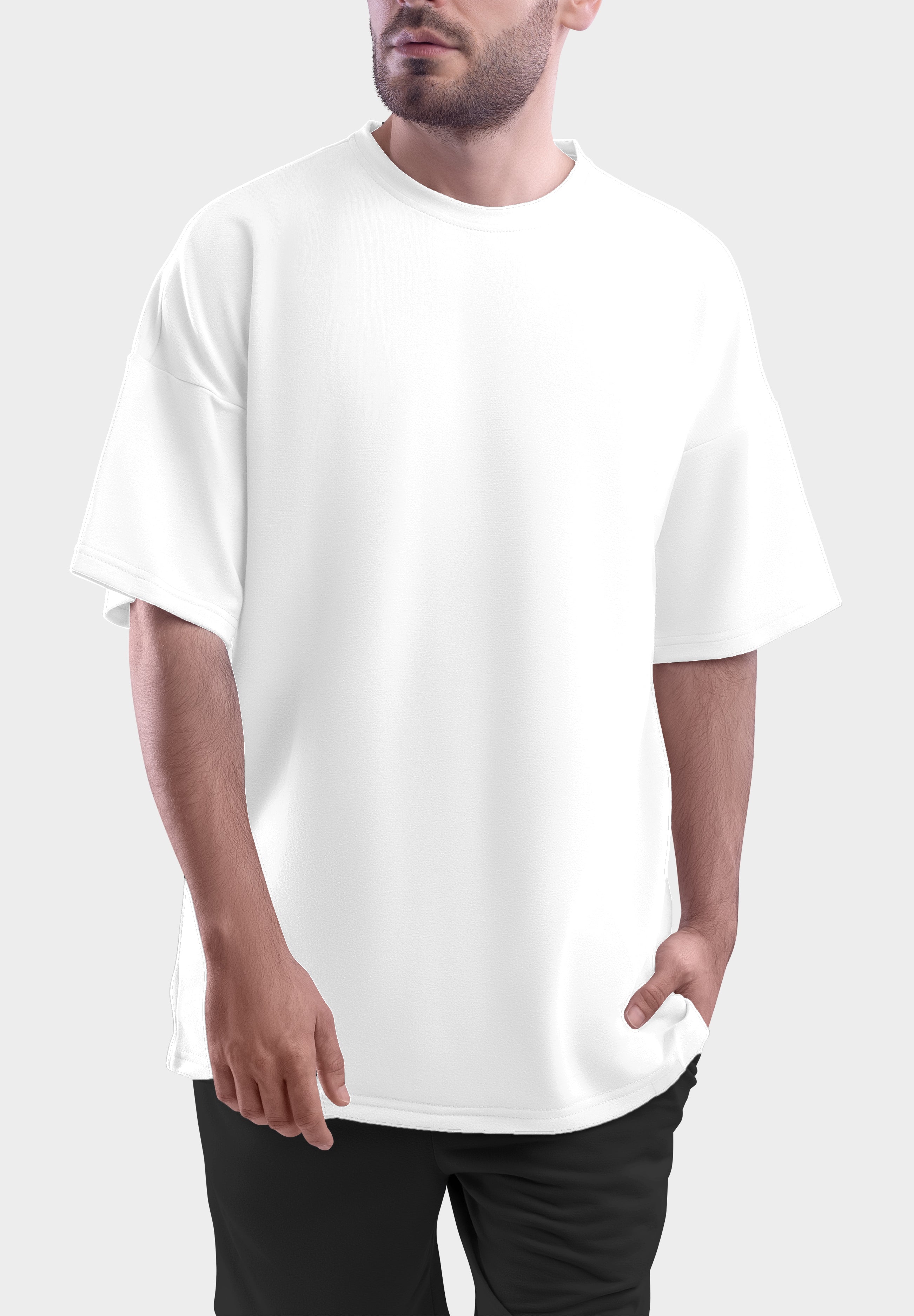 Plain white t shirt cheap gang