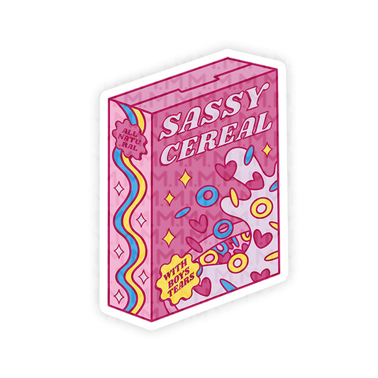 Sassy Cereal sticker