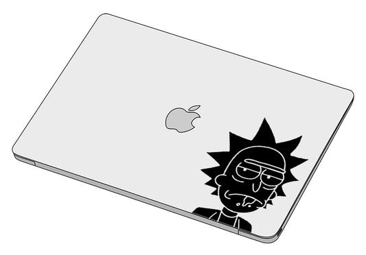 Ricks' face sticker-Decal-]-Best laptop stickers in Egypt.-sticktop