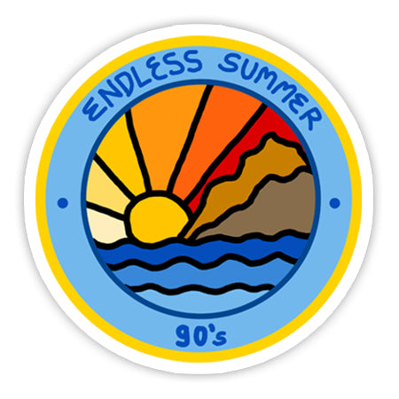 Endless Summer sticker-Minis-MADD-[Laptop sticker Egypt]-[Laptop sticker in Egypt]-sticktop