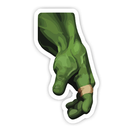 Hulk hand sticker-Minis-MADD-[Laptop sticker Egypt]-[Laptop sticker in Egypt]-sticktop