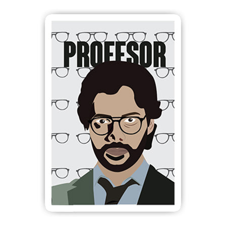 Profesor La Casa De Papel sticker-Minis-MADD-[Laptop sticker Egypt]-[Laptop sticker in Egypt]-sticktop