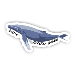 Save our Sea Sticker-Minis-MADD-[Laptop sticker Egypt]-[Laptop sticker in Egypt]-sticktop